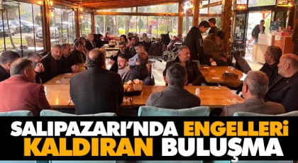 Salıpazarı’nda Engelleri Kaldıran Buluşma