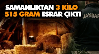 Samanlıktan 3 Kilo 515 Gram Esrar Çıktı