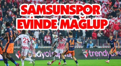 Samsunspor Evinde Mağlup