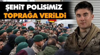 Şehit Polisimiz Toprağa Verildi