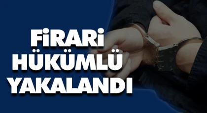 Firari Hükümlü Yakalandı