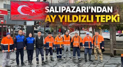 Salıpazarı’ndan Ay Yıldızlı Tepki