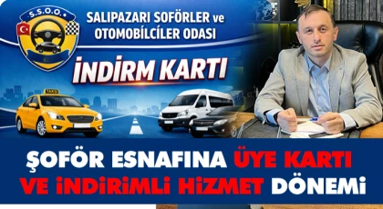 Şoför Esnafına Üye Kartı Ve İndirimli Hizmet Dönemi