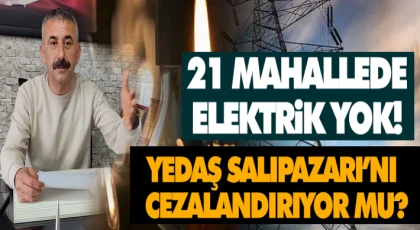 YEDAŞ Salıpazarı’nı Cezalandırıyor Mu?