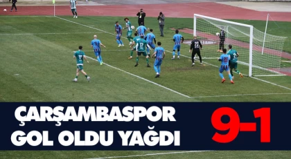 Çarşambaspor Gol Oldu Yağdı