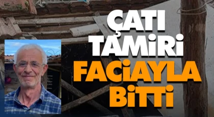 Çatı Tamiri Faciayla Bitti!