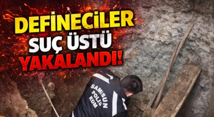 Defineciler Suçüstü Yakalandı!