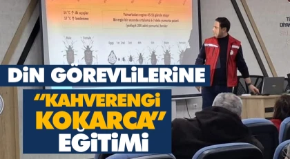 Din Görevlilerine “Kahverengi Kokarca”  Eğitimi