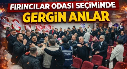 Fırıncılar Odası Seçiminde Gergin Anlar