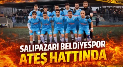 Salıpazarı Belediyespor Ateş Hattında