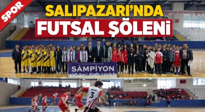 Salıpazarı’nda Futsal Şöleni