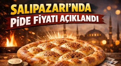 Salıpazarı’nda Pide Fiyatı Açıklandı