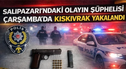 Salıpazarı’ndaki Olayın Şüphelisi Çarşamba’da Kıskıvrak Yakalandı