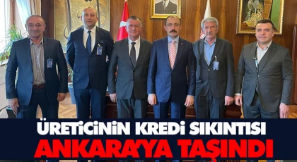 Üreticinin Kredi Sıkıntısı Ankara’ya Taşındı