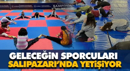Geleceğin Sporcuları Salıpazarı’nda Yetişiyor