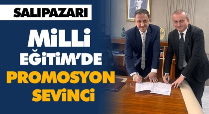 Milli Eğitim’de Promosyon Sevinci
