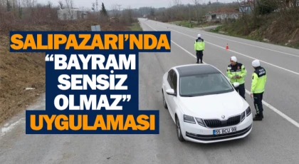 Salıpazarı’nda “Bayram Sensiz Olmaz” Uygulaması