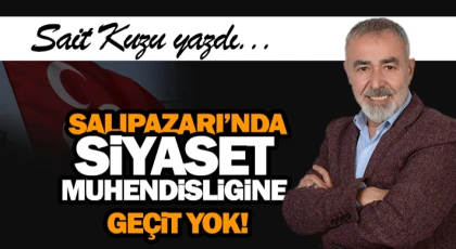 Salıpazarı’nda Siyaset Mühendisliğine Geçit Yok!