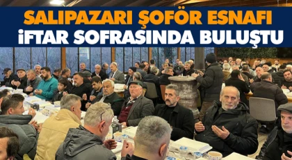 Şoför Esnafı İftar Sofrasında Buluştu
