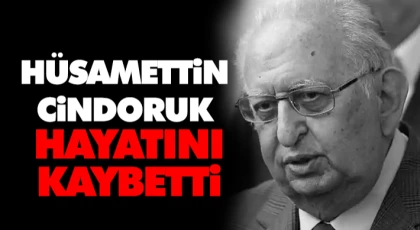 Hüsamettin Cindoruk Hayatını Kaybetti