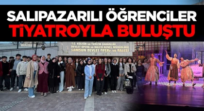 Salıpazarılı Öğrenciler Tiyatroyla Buluştu