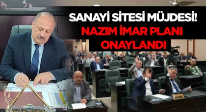 Salıpazarı’na Sanayi Sitesi Müjdesi! Nazım İmar Planı Onaylandı