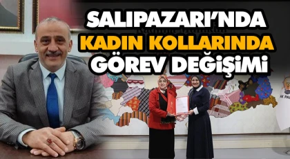 Salıpazarı’nda Kadın Kollarında Görev Değişimi