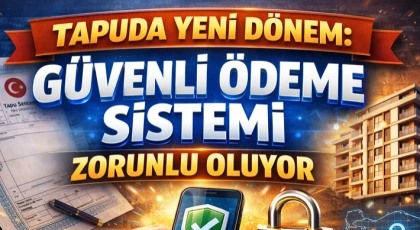 Tapuda Yeni Dönem: Güvenli Ödeme Sistemi Zorunlu Oluyor