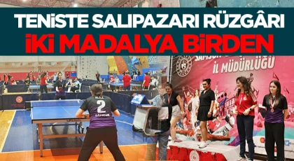 Teniste Salıpazarı Rüzgârı: İki Madalya Birden