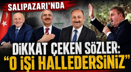 Salıpazarı’nda Dikkat Çeken Sözler: “O İşi Halledersiniz”