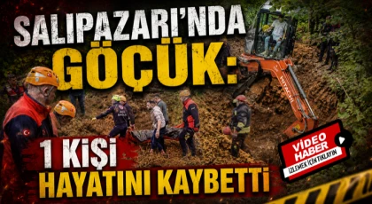 Salıpazarı’nda Göçük: 1 Kişi Hayatını Kaybetti