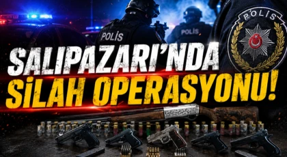 Salıpazarı’nda Silah Operasyonu!
