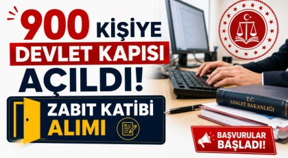 900 Kişiye Devlet Kapısı Açıldı