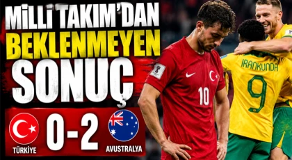 Milli Takım'dan Beklenmeyen Sonuç