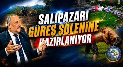  Salıpazarı Güreş Şölenine Hazırlanıyor