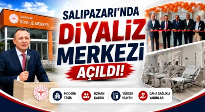 Salıpazarı'nda Diyaliz Merkezi Açıldı.