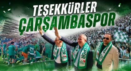 Teşekkürler Çarşambaspor