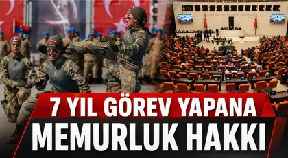 7 Yıl Görev Yapana Memurluk Hakkı
