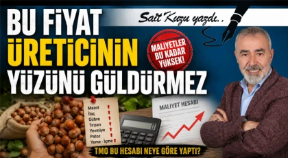 Bu Fiyat Üreticinin Yüzünü Güldürmez