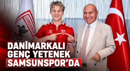 Danimarkalı Genç Yetenek Samsunspor’da