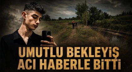 Kanalda Kaybolan Gencin Cansız Bedeni Bulundu