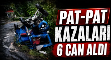 Pat-Pat Kazaları 6 Can Aldı