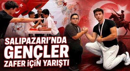Salıpazarı’nda Gençler Zafer İçin Yarıştı