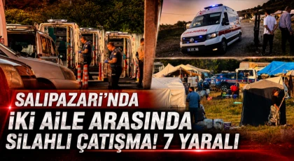 Salıpazarı’nda İki Aile Arasında Silahlı Çatışma! 7 Yaralı