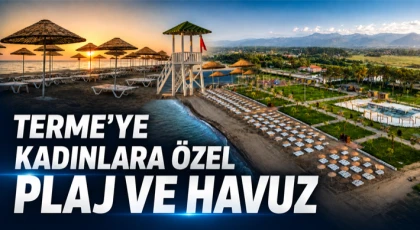 Terme’ye Kadınlara Özel Plaj ve Havuz